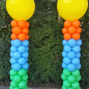 Ballon pilaar Hoog (met ronde top)