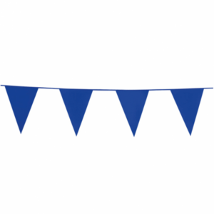 Vlaggenlijn blauw 10m