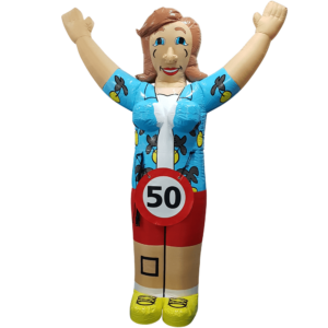 Vakantie vrouw 3,5m