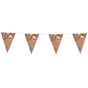 Vlaggenlijn rose gold 10m